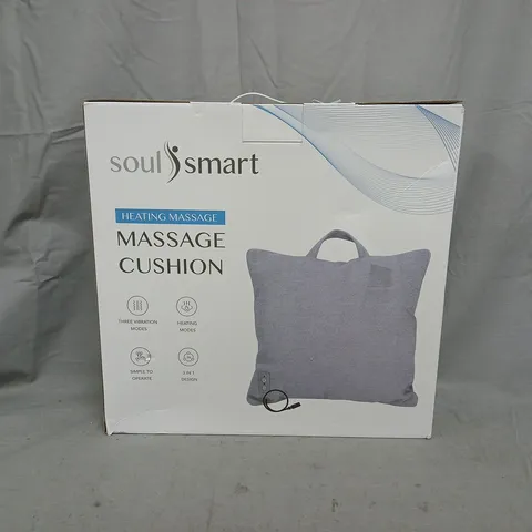 BOXED SOULSMART HEATING MASSAGE CUSHION