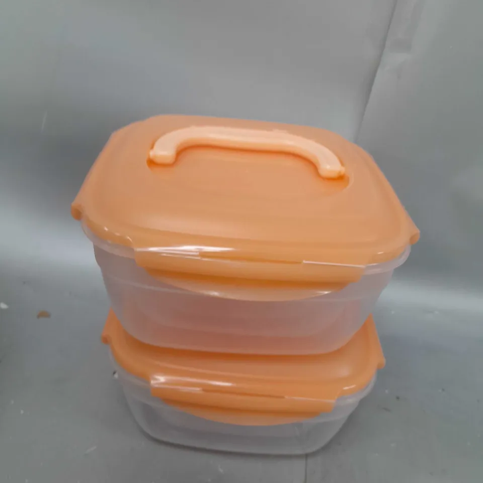 LOCK & LOCK 10 PIECE NESTABLE PASTEL CONTAINER SET