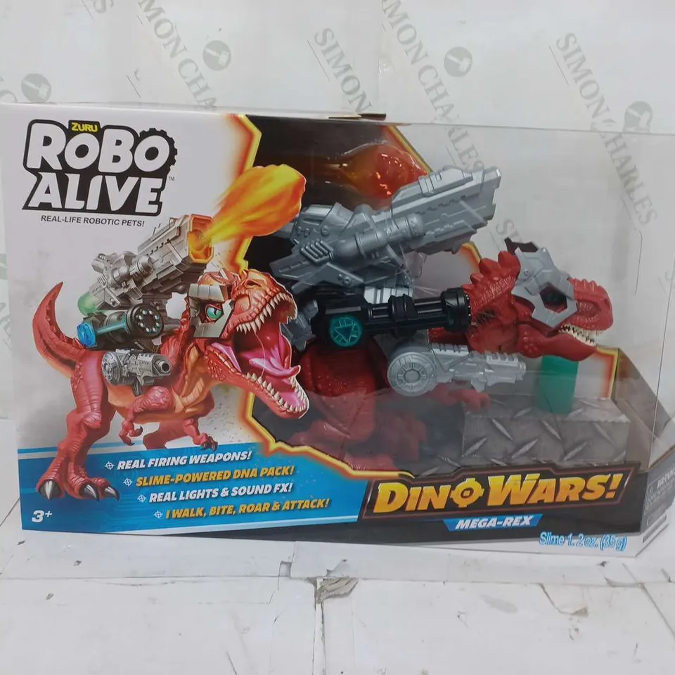 BRAND NEW ZURU ROBO ALIVE DINO WARS MEGA-REX - AGES 3+