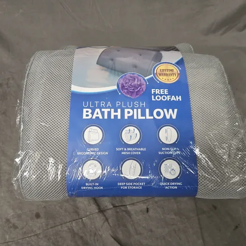 Ultra Plush Bath Pillow  – Mesh Cover