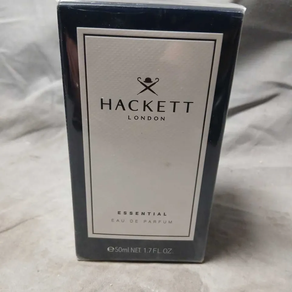 BOXED AND SEALED HACKETT LONDON ESSENTIAL EAU DE PARFUM 50ML