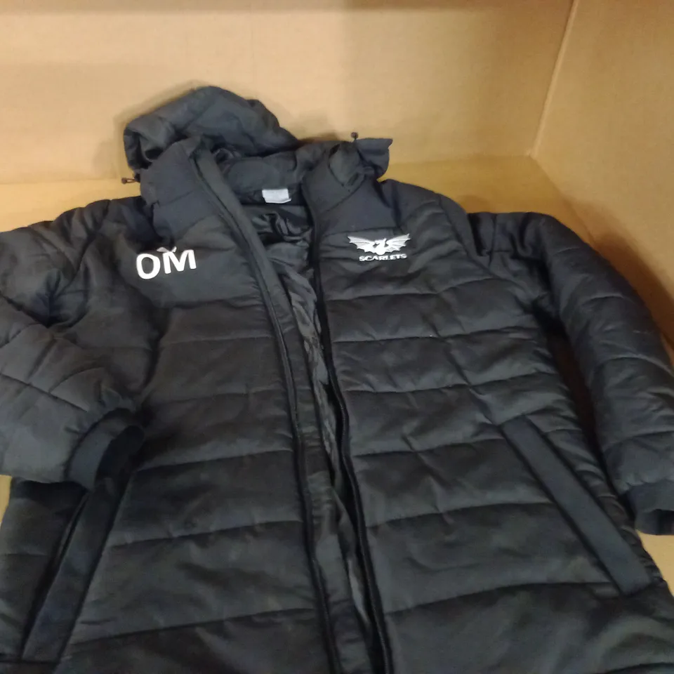 MACRON SCARLETSBLACK PADDED COATS - XXL