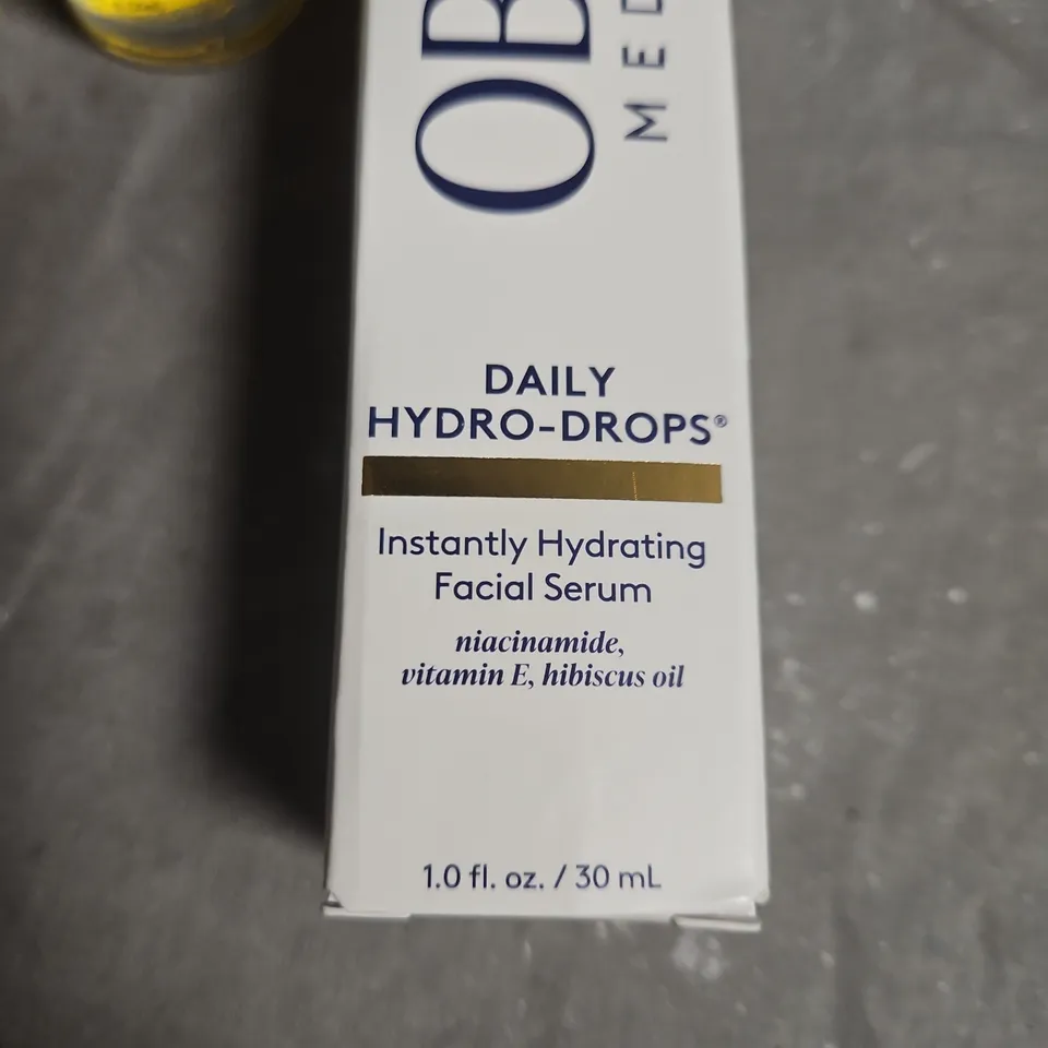 OBAGI MEDICAL DAILY HYDRO-DROPS INSTANTLY HYDRATING FACIAL SERUM 30 ML