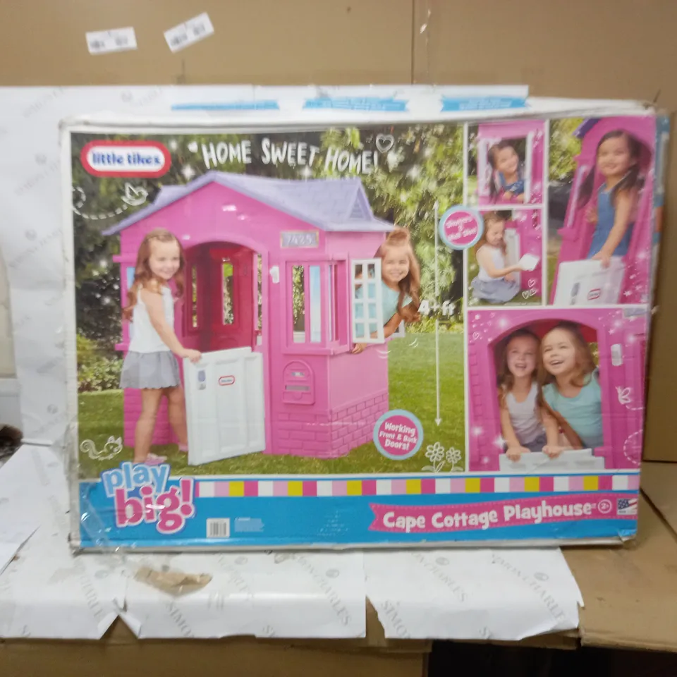LITTLE TIKES CAPE COTTAGE PLAYHOUSE RRP £139.99