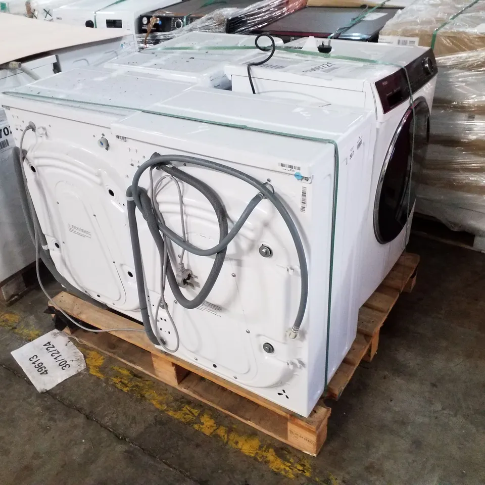 PALLET OF APPROXIMATELY 4 UNPROCESSED RAW RETURN WHITE GOODS TO INCLUDE;