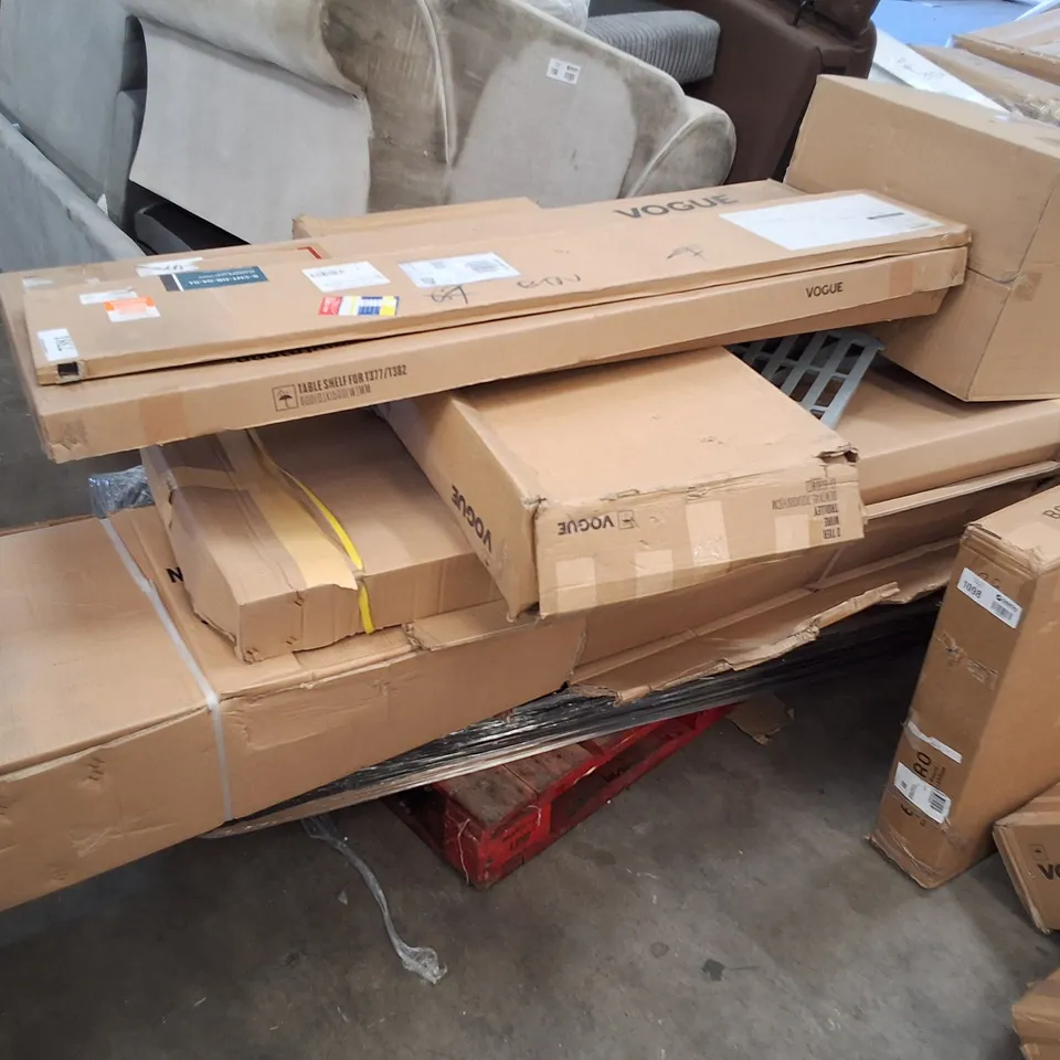 PALLET CONTAINING ASSORTED NISBIT PRODUCTS & PARTS