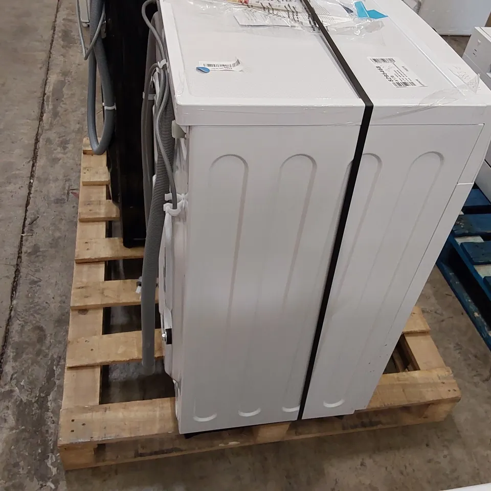 MIDEA MF20ED80WB FREESTANDING WASHER DRYER, BLDC MOTOR, BRIGHT LED DISPLAY LUNAR DIAL, HEALTH GUARD, STEAM, 1400RPM, 8 KG/6 KG LOAD, APP CONTROL, WHITE