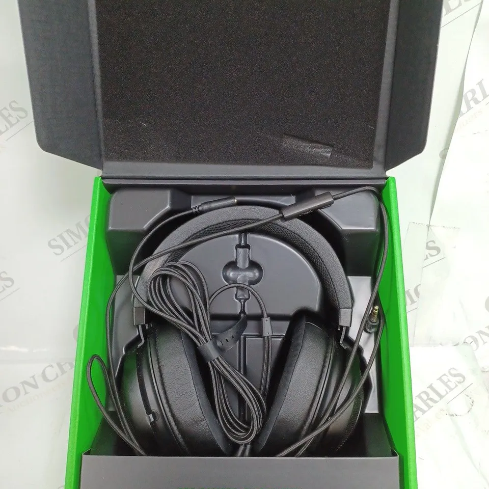  BOXED RAZER KRAKEN WIRED GAMING HEADSET - BLACK