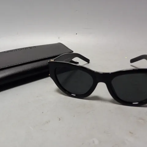 SAINT LAURENT CAT EYE FRAMED SUNGLASSES