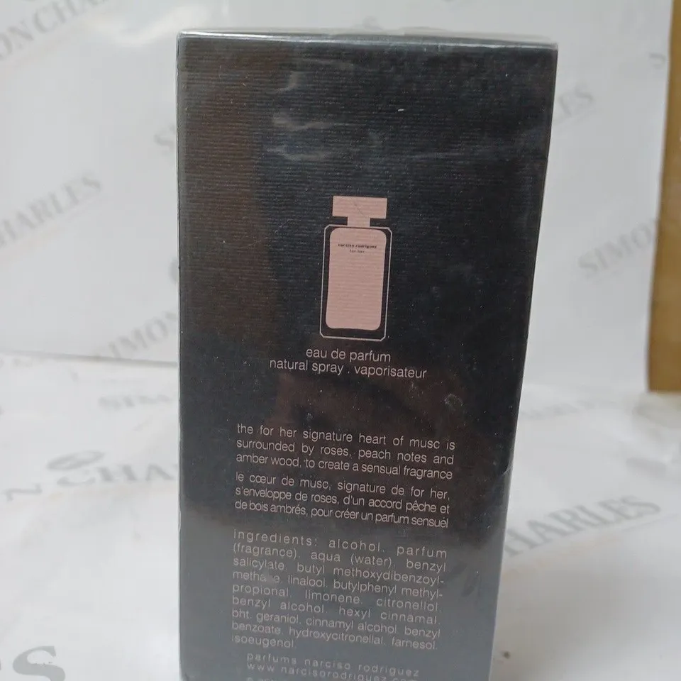 BOXED NARCISO RODRIGUEZ FOR HER EDP 100ML
