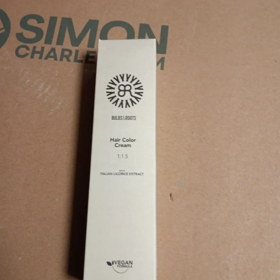 BOX OF APPROXIMATELY 80 BULBS & ROOTS HAIR CREAM COLOUR 100ML 