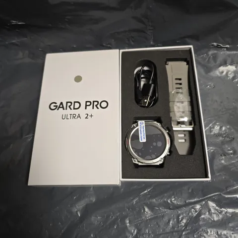 GARD PRO ULTRA 2+ - BOXED, USB CHARGING CABLE & EXTRA STRAP 