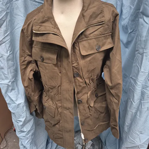 RIVER ISLAND STUDIOS KHAKI UTILITY JACKET β UK 12 (US 8, EUR 38) WOMEN'S
