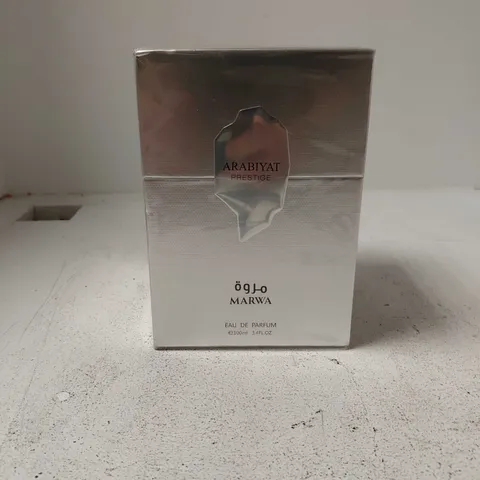 BOXED AND SEALED MARWA ARABIYAT PRESTIGE EAU DE PARFUM 100ML