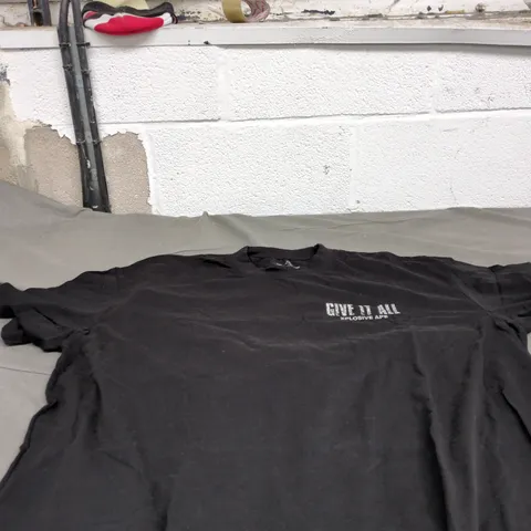 XPLOSIVE APE GIVE IT ALL XL BLACK T SHIRT