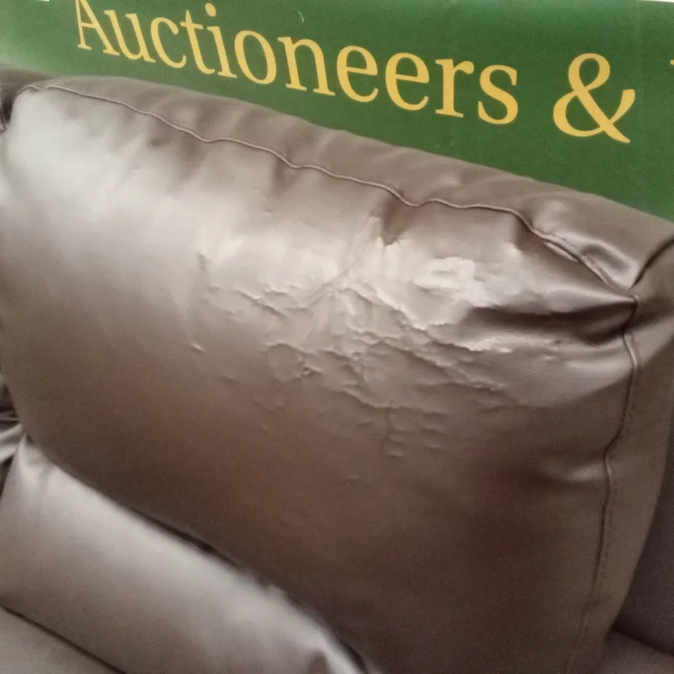 VERONA 2 SEATER LEATHER SOFA - BROWN