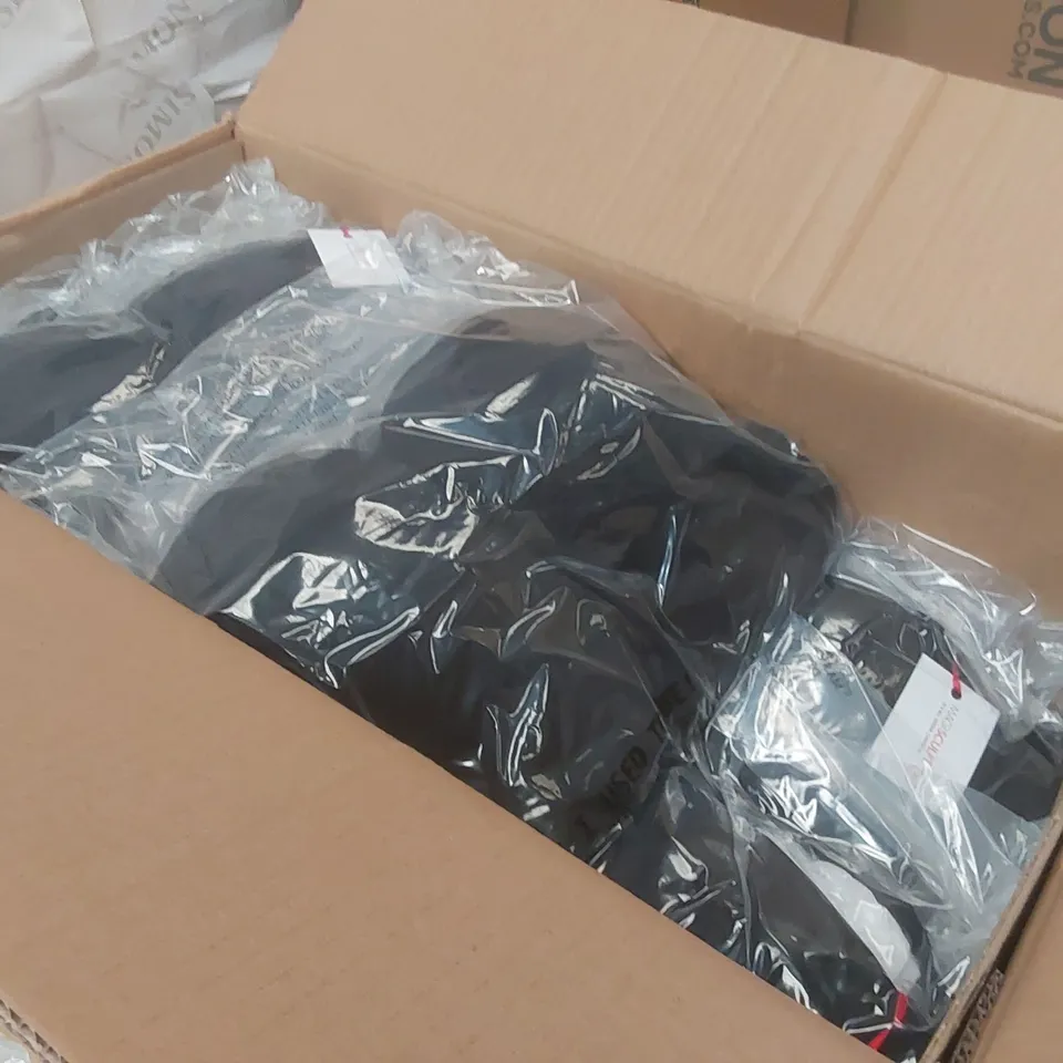 BOX CONTAINING APPROXIMATELY 15x BRAND NEW MAGISCULPT BLACK BODYSUITS - SIZE 42D