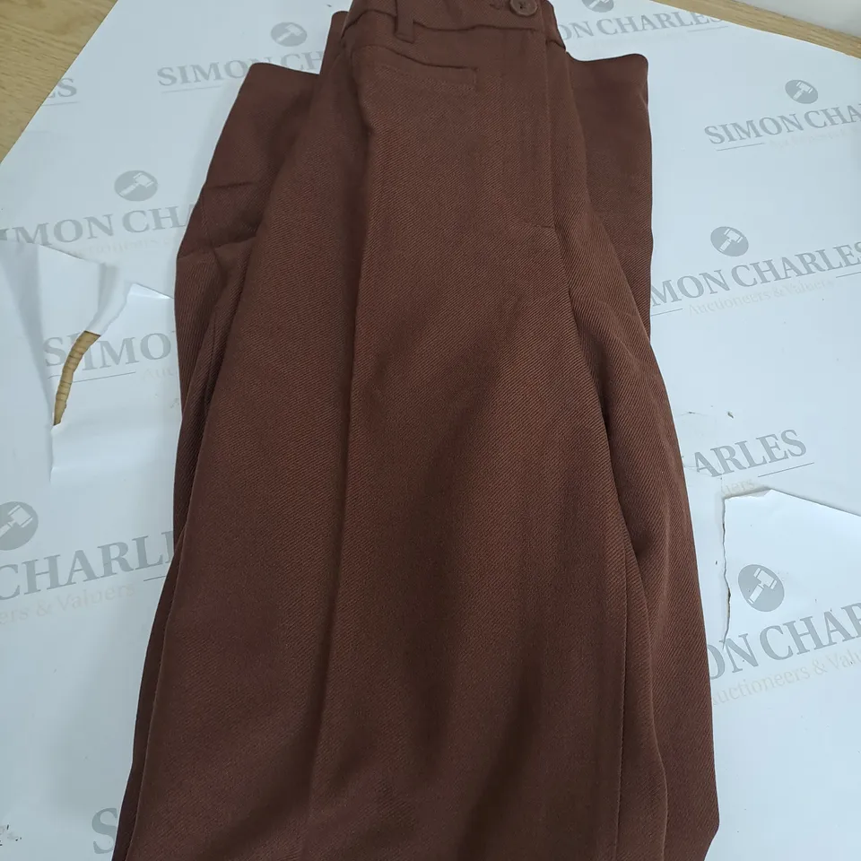 MONKL BROWN TROUSERS SIZE 34