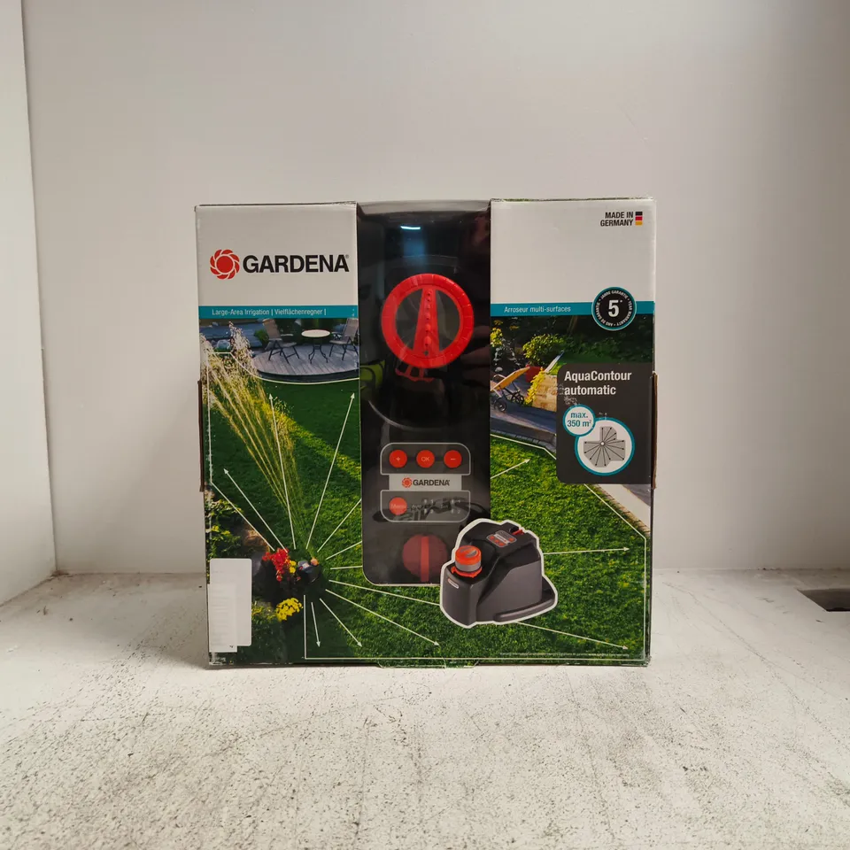 GARDENA AQUACONTOUR AUTOMATIC IRRIGATION CONTROLLER – BOXED