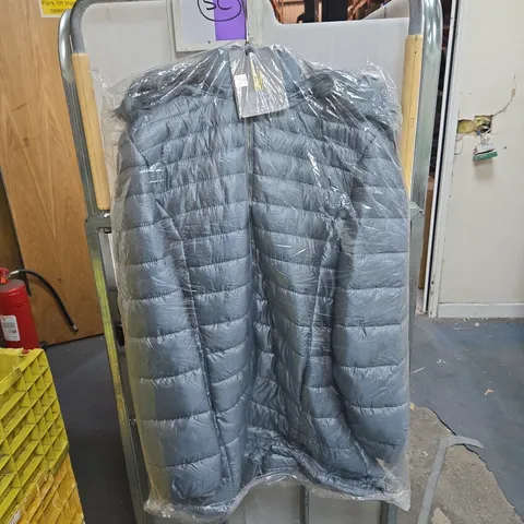 V 1969 ITALIA HOODED COAT XL (COLOUR: JEANS) WITH TAGS