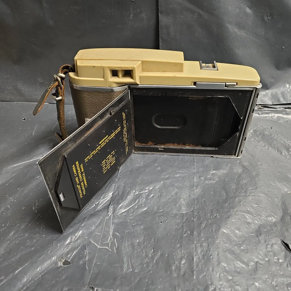 POLAROID LAND CAMERA – VINTAGE INSTANT CAMERA (BEIGE/BROWN) - COLLECTION ONLY