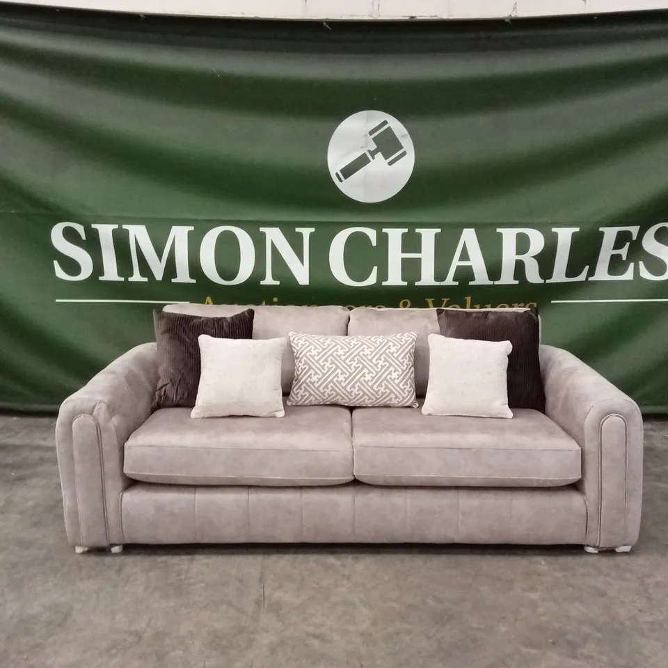 AMARA 3 SEATER SOFA - STONE RRP £1249