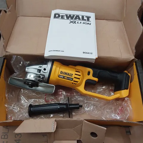 BRAND NEW BOXED DEWALT 18V XR LI-ION ANGLE GRINDER