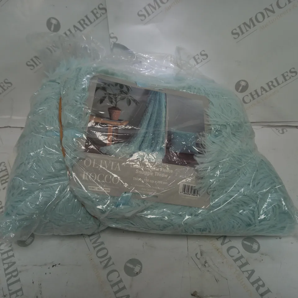 OLIVA ROCCO LUXURY CUDDLE FLEECE SNUGGLE THROW 150/200CM