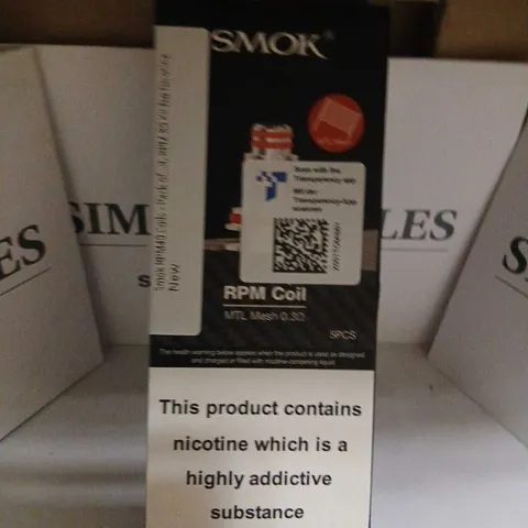 LARGE QUANTITY OF SMOK RPM COIL – MTL MESH