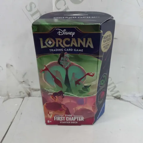 BRAND NEW BOXED DISNEY LORCANA TRADING CARD GAME THE FIRST CHAPTER STARTER DECK 