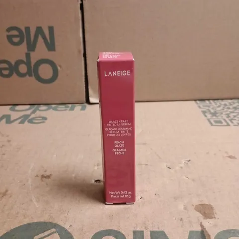 LANEIGE GLAZE CRAVE TINT LIP SERUM – PEACH GLAZE