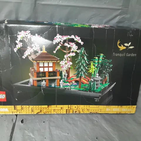 BOXED LEGO 10315 TRANQUIL GARDEN 