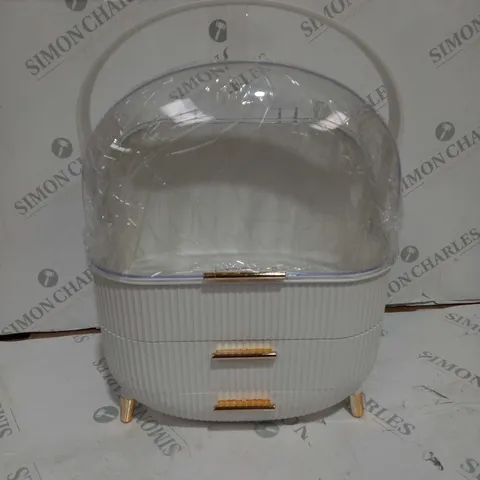 MAKEUP ORGANIZER DUSTPROOF STORAGE BOX