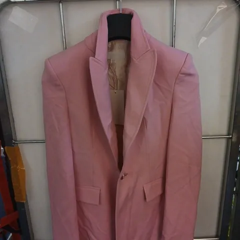 ZARA WOMENS PINK JACKET UK EXTRA SMALL TAGGED