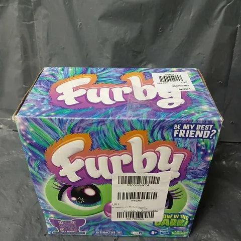 BOXED FURBY GALAXY GLOW-IN-THE-DARK INTERACTIVE TOY