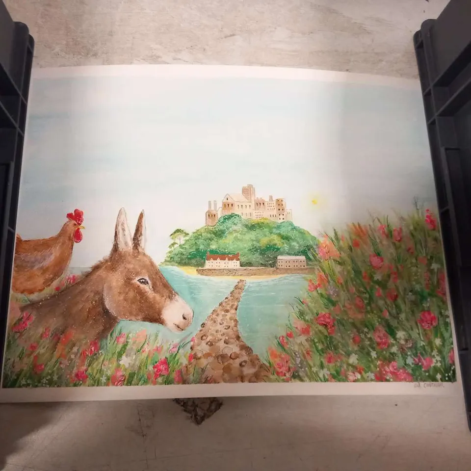 LIA CONTRINO SIGNED PRINT