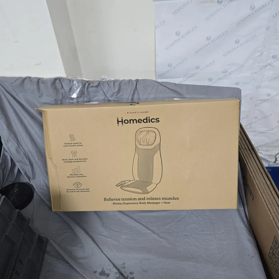 HOMEDICS SHIATSU EXPERIENCE BODY MASSAGER + HEAT – BOXED