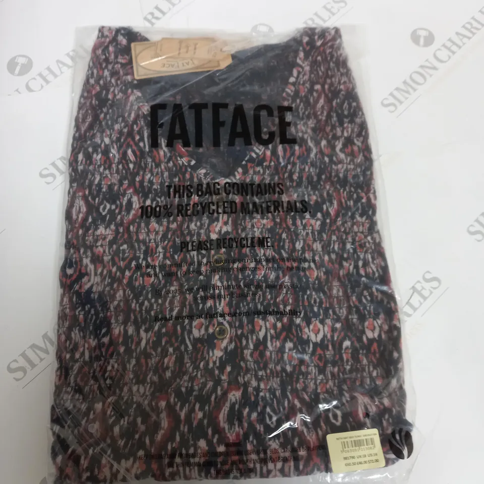 FATFACE IKAT GEO TUNIC SIZE 18