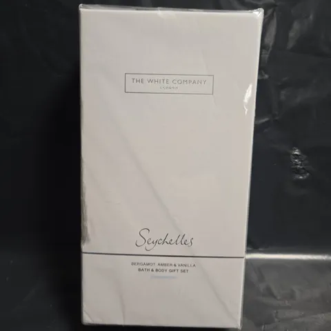 THE WHITE COMPANY SEYCHELLES BATH AND BODY GIFT SET