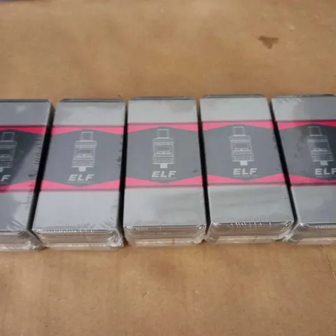 LOT OF 5 SEALED SIGELEI ELF TANKS