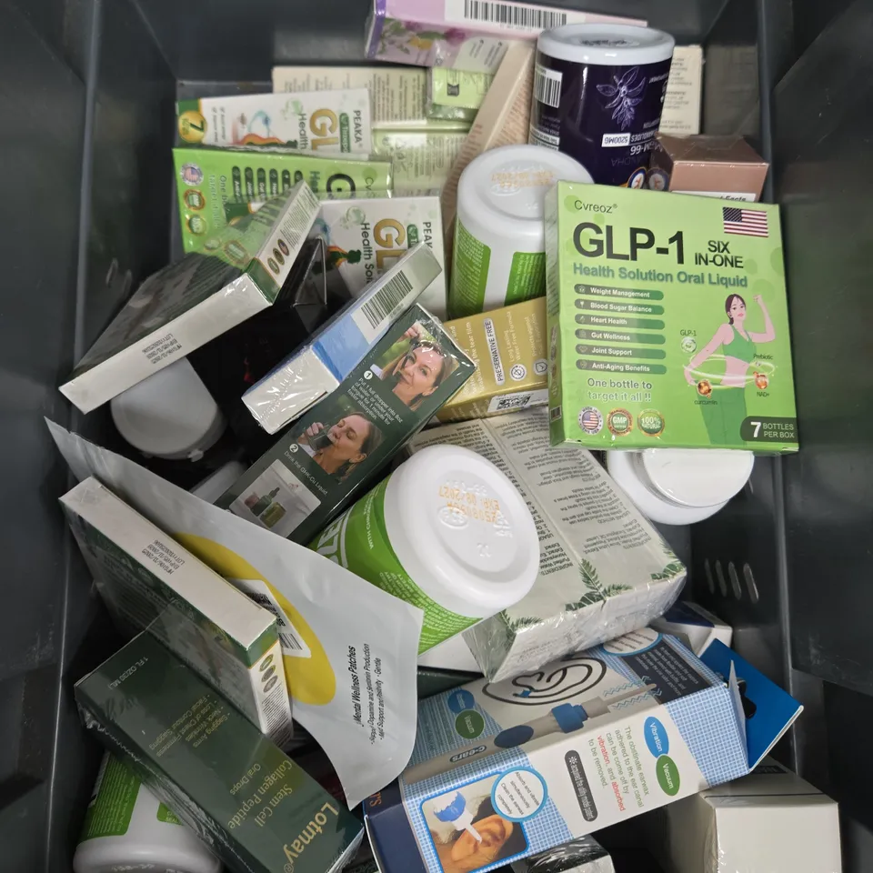 APPROXIMATELY 20 ASSORTED VITAMIN/HEALTH AID PRODUCTS TO INCLUDE SAVLON, HYDROLYTES, HERBAL PURIFIER ETC  