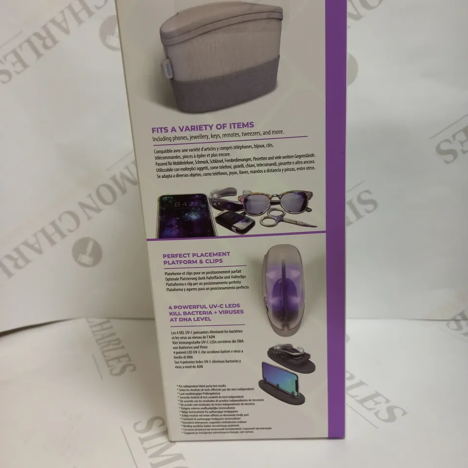 HOMEDICS UV-CLEAN PORTABLE SANITISER BAG- 4 PER BOX