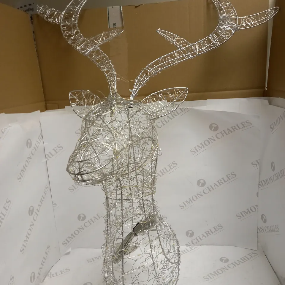 DESIGNER DECORATIVE REINDEER HEAD RRP £49.99