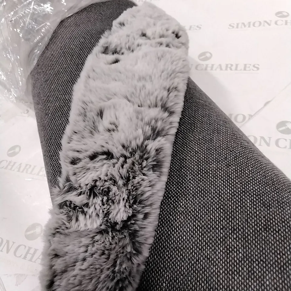 BRAND NEW PACO HOME GREY TIPPED RUG SIZE 160CM AROUND