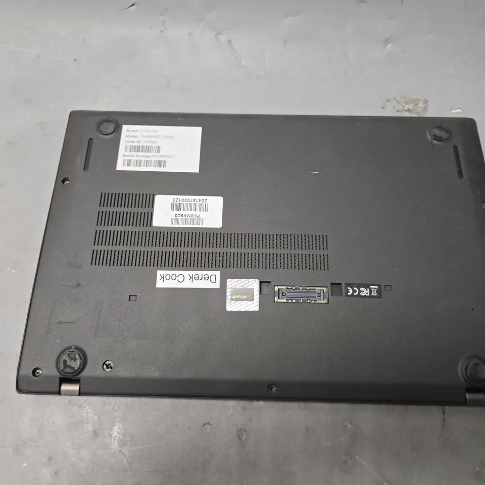 LENOVO THINKPAD T470S LAPTOP