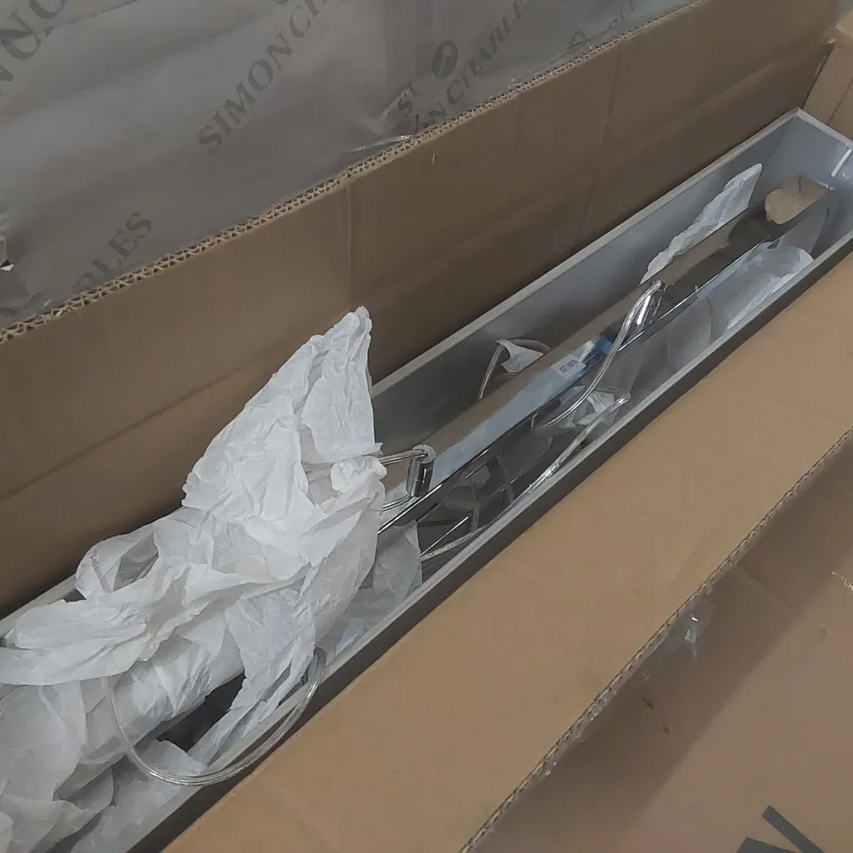 BOXED DANETTI SANZA CHROME BAR PENDANT (1 BOX)