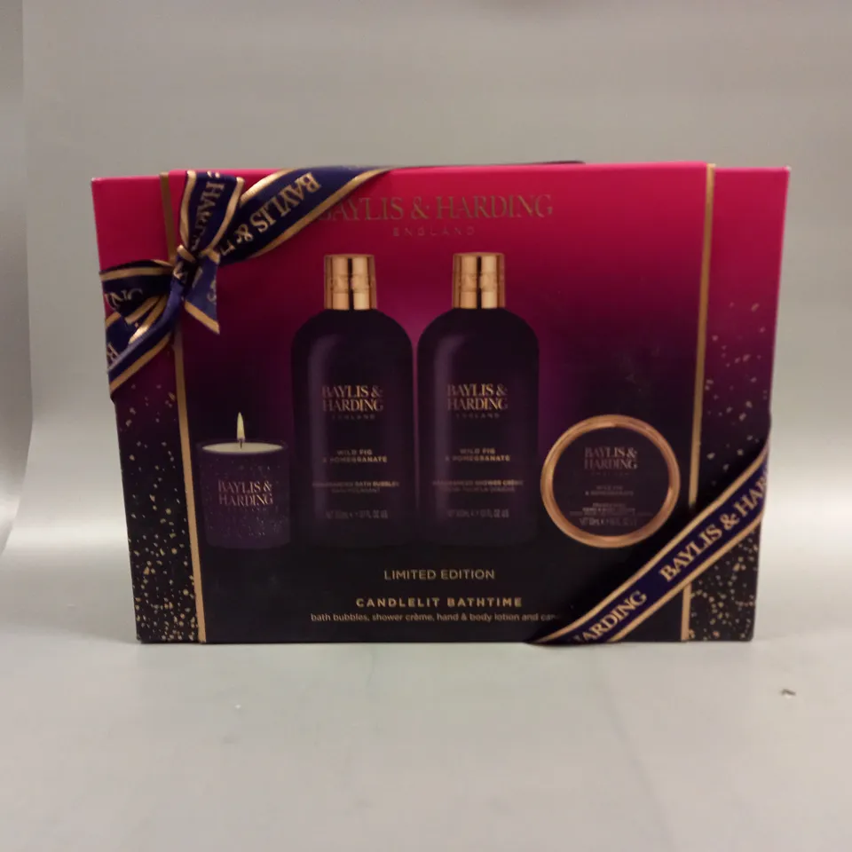 BAYLIS & HARDING LIMITED EDITION CANDLELIT BATHTIME 