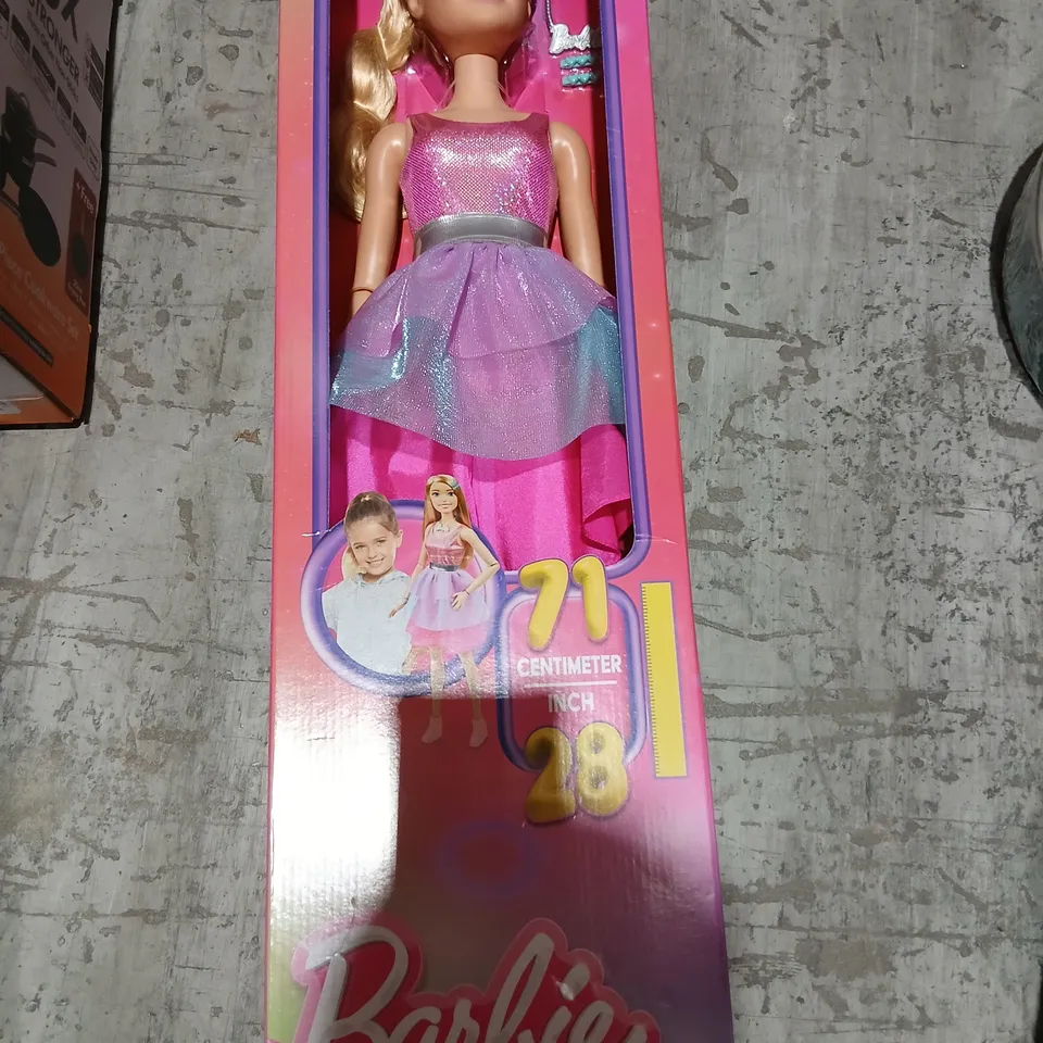 BARBIE FASHION DOLL IN PINK DRESS – BOXED