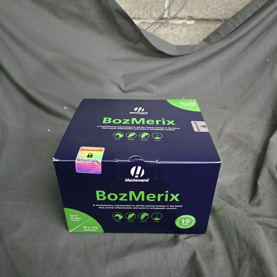 BOZMERIX HORSE SUPPLEMENT – 60 X 10G SACHETS (HESTEVARD)