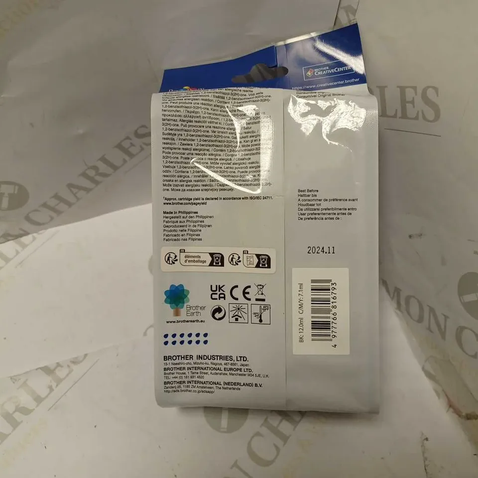 BROTHER LC422 INK VALUE PACK (ALL 4) ORIGINAL
